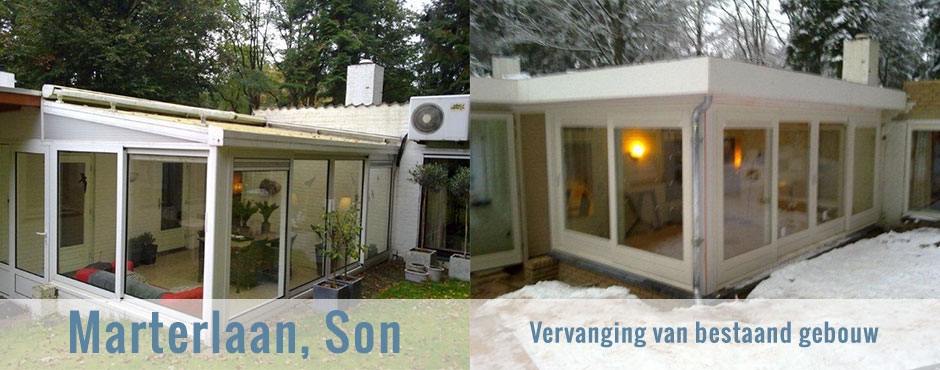 Woning aanbouw Son