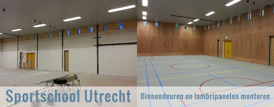 Binnendeuren en lambripanelen monteren Utrecht